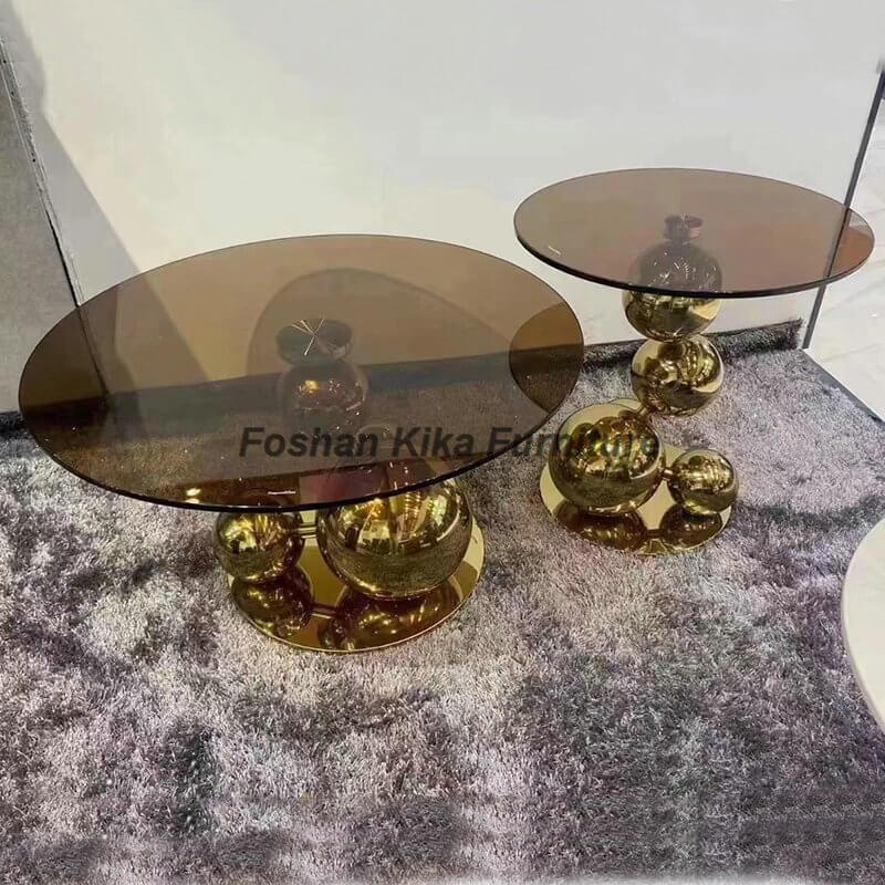 Glass Top Table Set