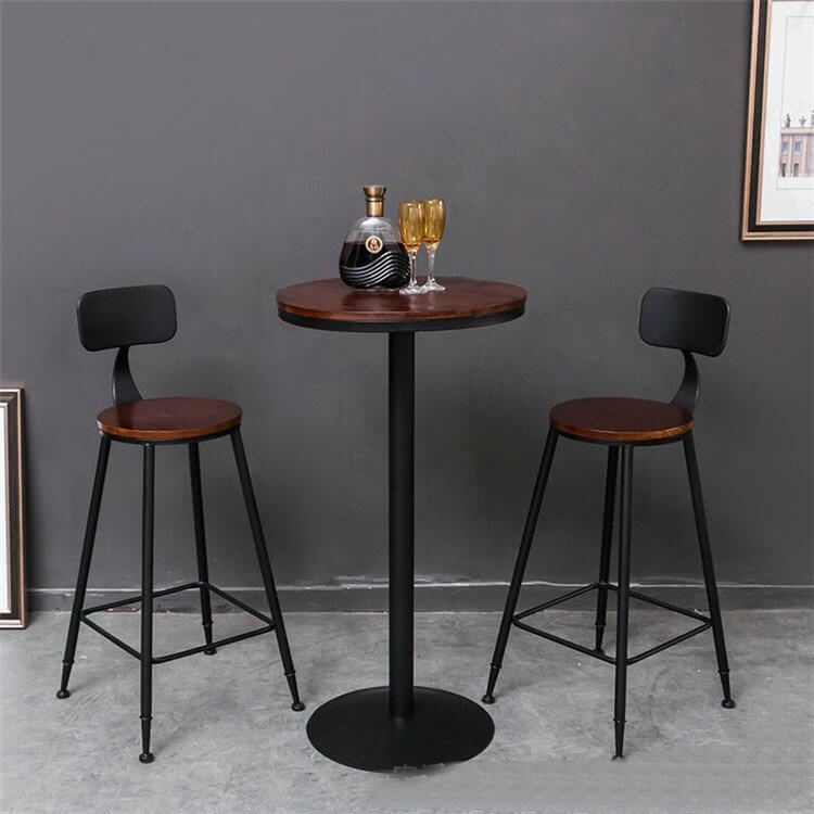 bar chair and table set