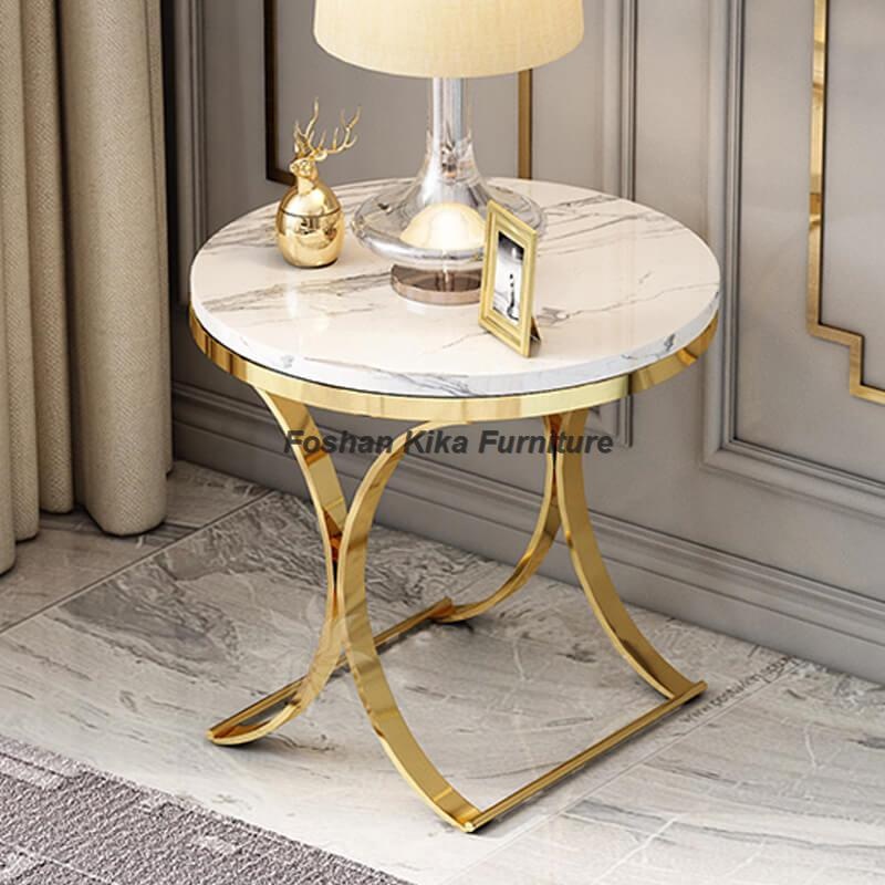 Marble Top Side Table