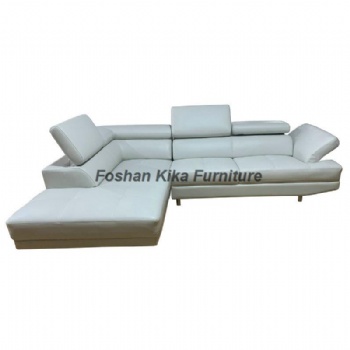 Offwhite leather couch