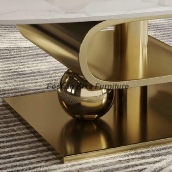 Gold Center Table
