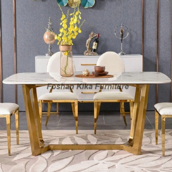 Gold Dining Table