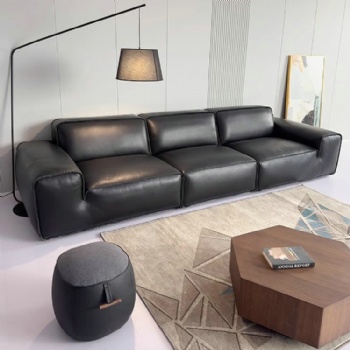 Black sofa