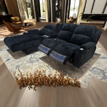 Corduroy Recliner Sofa