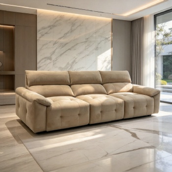 Sofa became bed
